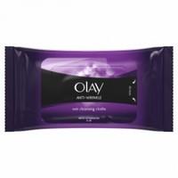 Olay Age Defying Anti-Wrinkle Wet Cleansing Cloths - Pack of 20