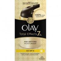 Olay Total Effects 7 in 1 Age-Defying Day Moisturiser SPF 15 - Pack of 50ml