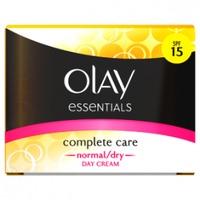 Olay Complete 24-Hour Hydration SPF 15 Vitamins B3, E and Pro-V B5 Day Cream for Normal / Dry Skin SPF 15 - Pack of 50ml