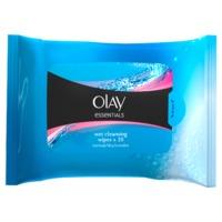 olay essential wet cleansing wipes