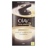 olay total effects touch of foundation bb day moisturiser fair