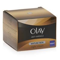 Olay Anti Wrinkle Provital Night Cream Mature Skin 50ml