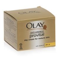 Olay Anti-Wrinkle Provital Day Cream Mature Skin SPF15 50ml