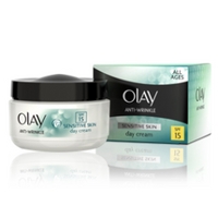 Olay - Antiwrinkle Sensitive Day Cream SPF15 - 50ml