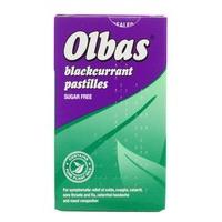 olbas pastilles blackcurrant sugar free con aspartame pl r 40g