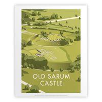 Old Sarum Castle Print