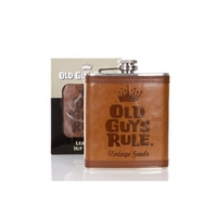 old guys rule hip flask