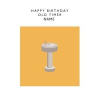 Old Timer | Personalised Card
