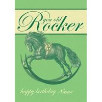 Old Rocker | Birthday Card