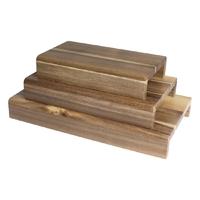 Olympia FSC Acacia Wood Riser Set Pack of 3