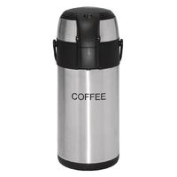Olympia Pump Action Airpot Etched \'Coffee\' 3Ltr