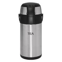 olympia pump action airpot etched tea 3ltr