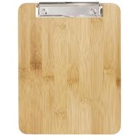 olympia bamboo clipboard menu holder a4