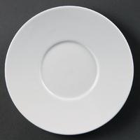 Olympia Whiteware Elegant Saucers 148mm Pack of 12