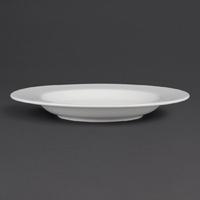 Olympia Whiteware Pasta Plates 310mm Pack of 4