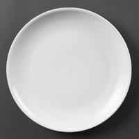 Olympia Whiteware Coupe Plates 280mm Pack of 6
