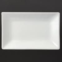 Olympia Serving Rectangular Platters 200x 130mm Pack of 6