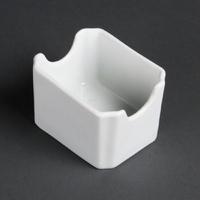 Olympia Whiteware Sachet Holders Pack of 6