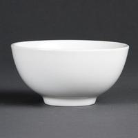 olympia whiteware rice bowls 130mm pack of 12