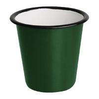 olympia enamel sauce cup green and black pack of 6