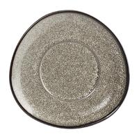 olympia mineral triangular cappuccino saucer grey stone 150mm pack of  ...