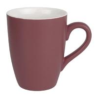 Olympia Matt Pastel Mug Red 320ml Pack of 6