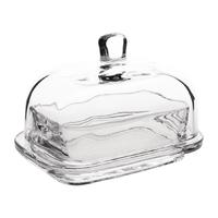 Olympia Butter Dish Glass