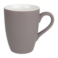 Olympia Matt Pastel Mug Grey 320ml Pack of 6