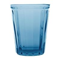 Olympia Cabot Panelled Glass Tumbler Blue 260ml Pack of 6