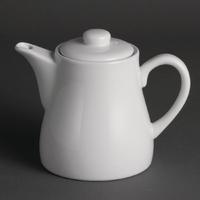 Olympia Whiteware Teapots 483ml 17oz Pack of 4