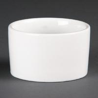 olympia whiteware contemporary ramekins 90mm pack of 12