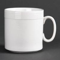 Olympia Linear Mugs 220ml 8oz Pack of 12