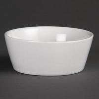 olympia whiteware sloping edge bowls 90mm pack of 12