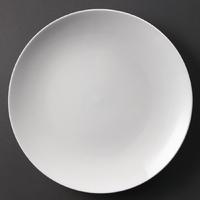 Olympia Whiteware Coupe Plates 310mm Pack of 6