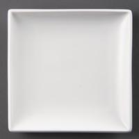 Olympia Whiteware Square Plates 240mm Pack of 12