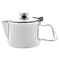 olympia concorde tea pot stainless steel 12oz