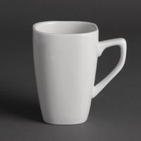 Olympia Rounded Square Mugs 284ml 10oz Pack of 12