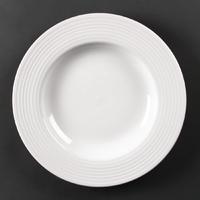Olympia Linear Pasta Plates 310mm Pack of 6