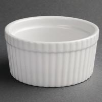 olympia whiteware souffle dishes 128mm pack of 6