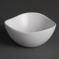 Olympia Whiteware Wavy Bowls 105mm Pack of 12