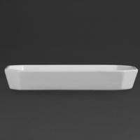 olympia whiteware oblong hors doeuvre dishes 264x 144mm pack of 6