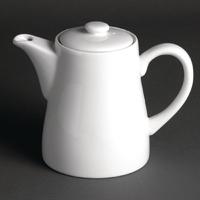 Olympia Whiteware Coffee Pots 710ml 25oz Pack of 4