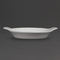 olympia whiteware round eared dishes 167x 137mm pack of 6