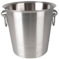 olympia brushed stainless steel wine and champagne bucket