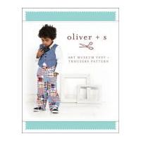 Oliver + S Boys Sewing Pattern Art Museum Vest & Trousers