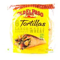 old el paso whole wheat tortilla wraps