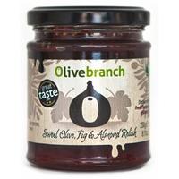Olive Branch Sweet Olive Fig & Almond Relish - 230g