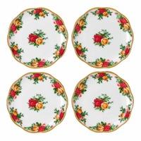 old country roses coaster set of 4