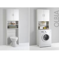 Olbia White Bathroom Storage Cabinet
