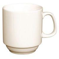 OLYMPIA PORCELAIN IVORY 10OZ STACKING MUG